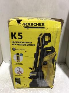 Lot 184  
            Chesterfield SR45 - Parcel Delivery Only 

                
KARCHER K5 POWER CONTROL FLEX PRESSURE WASHER ORIGINAL RRP-£260 (LOCATION: L11)