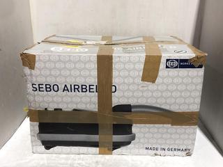 Lot 186  
            Chesterfield SR45 - Parcel Delivery Only 

                
SEBO AIRBELT D4 PREMIUM 2.0 CYLINDER VACUUM CLEANER ORIGINAL RRP-£520 (LOCATION: ...