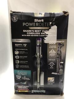 Lot 209  
            Chesterfield SR45 - Parcel Delivery Only 

                
SHARK NINJA POWERDETECT CLEAN & EMPTY CORDLESS VACUUM CLEANER ORIGINAL RRP-£555 (...
