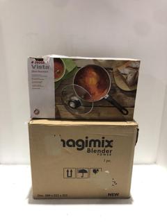 Lot 210  
            Chesterfield SR45 - Parcel Delivery Only 

                
JUDGE VISTA 20CM SAUCEPAN & MAGIMIX BLENDER POWER ORIGINAL RRP-£220 (LOCATION: L12)