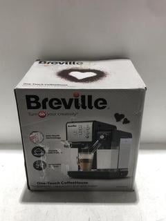 Lot 216  
            Chesterfield SR45 - Parcel Delivery Only 

                
BREVILLE ONE-TOUCH COFFEEHOUSE ESPRESSO, CAPPUCINO AND LATTE MAKER ORIGINAL RRP-£...