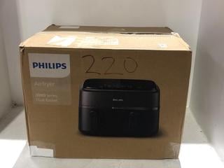 Lot 223  
            Chesterfield SR45 - Parcel Delivery Only 

                
PHILIPS AIR FRYER 3000 SERIES AIRFRYER ORIGINAL RRP-£130 (LOCATION: L12)