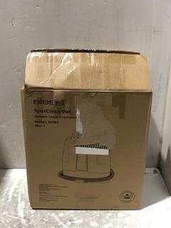 Lot 225  
            Chesterfield SR45 - Parcel Delivery Only 

                
BISSELL SPOTCLEAN PET PORTABLE CARPET & UPHOLSTERY CLEANER 36982 (LOCATION: L13)