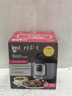 Lot 229  
            Chesterfield SR45 - Parcel Delivery Only 

                
INSTANT POT DUO MULTI-USE PRESSURE COOKER (LOCATION: L13)