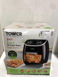 Lot 240  
            Chesterfield SR45 - Parcel Delivery Only 

                
TOWER XPRESS 5-IN-1 AIRFRYER OVEN T17038 ORIGINAL RRP-£140 (LOCATION: L14)