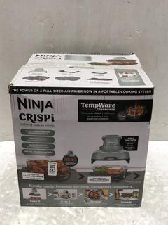 Lot 243  
            Chesterfield SR45 - Parcel Delivery Only 

                
SHARK NINJA CRISPI PORTABLE COOKING SYSTEM ORIGINAL RRP-£150 (LOCATION: L14)