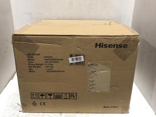 Lot 264  
            Chesterfield SR45 - Parcel Delivery Only 

                
HISENSE HAF2700DCDUK 11 LITRE DUAL AIRFRYER 2700W ORIGINAL RRP-£110 (LOCATION: L15)