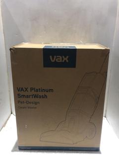 Lot 278  
            Chesterfield SR45 - Parcel Delivery Only 

                
VAX PLATINUM SMARTWASH PET DESIGN CARPET WASHER ORIGINAL RRP-£350 (LOCATION: L15)