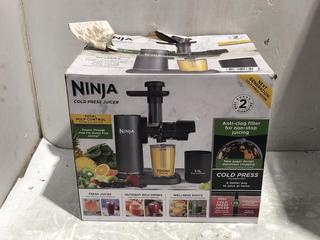 Lot 285  
            Chesterfield SR45 - Parcel Delivery Only 

                
SHARK NINJA COLD PRESS JUICER JC151UK ORIGINAL RRP-£130 (LOCATION: K1)
