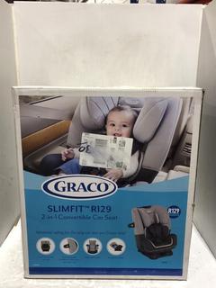 Lot 304  
            Chesterfield SR45 - Parcel Delivery Only 

                
GRACO SLIMFIT R129 2-IN-1 CAR SEAT (LOCATION: K1)