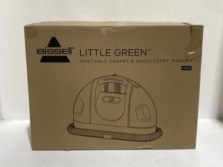 Lot 336  
            Chesterfield SR45 - Parcel Delivery Only 

                
BISSELL LITTLE GREEN PORTABLE CARPET & UPHOLSTERY WASHER ORIGINAL RRP-£100 (LOCAT...