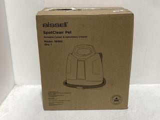 Lot 350  
            Chesterfield SR45 - Parcel Delivery Only 

                
BISSELL SPOTCLEAN PET 36982 ORIGINAL RRP-£129 (LOCATION: K3)