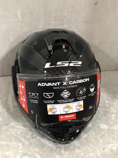 Lot 38  
            Chesterfield SR45 - Parcel Delivery Only 

                
LS2 ADVENT X CARBON BLACK MODULAR LARGE MOTORCYCLE HELMET ORIGINAL RRP-£265 (LOCA...