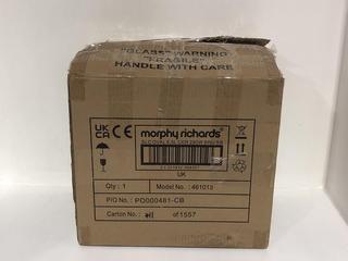 Lot 396  
            Chesterfield SR45 - Parcel Delivery Only 

                
MORPHY RICHARDS 461013 SLOW COOKER (LOCATION: K6)