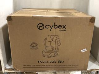 Lot 43  
            Chesterfield SR45 - Parcel Delivery Only 

                
CYBEX GOLD PALLAS G2 CAR SEAT ORIGINAL RRP-£204 (LOCATION: G9)