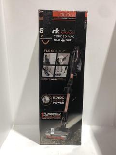 Lot 443  
            Chesterfield SR45 - Parcel Delivery Only 

                
SHARK DUO CLEAN CORDED VACUUM TRUE PET MODEL (LOCATION: K8)