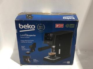 Lot 461  
            Chesterfield SR45 - Parcel Delivery Only 

                
BEKO MANUEL ESPRESSO MACHINE WITH INTEGRATED MILK FROTHER ORIGINAL RRP-£190 (LOCA...