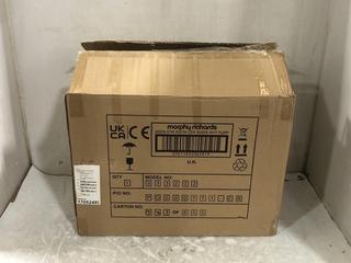 Lot 46  
            Chesterfield SR45 - Parcel Delivery Only 

                
MORPHY RICHARDS SPEED STEAM IRON ORIGINAL RRP-£200 (LOCATION: G10)