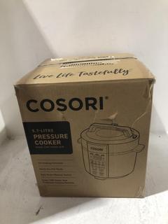 Lot 489  
            Chesterfield SR45 - Parcel Delivery Only 

                
COSORI 5.7 LITRE PRESSURE COOKER (LOCATION: K9)
