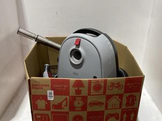 Lot 509  
            Chesterfield SR45 - Parcel Delivery Only 

                
AEG ANIMAL6000 BAGLESS VACUUM CLEANER ORIGINAL RRP-£200 (LOCATION: K10)