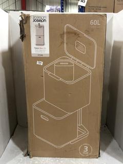 Lot 53  
            Chesterfield SR45 - Parcel Delivery Only 

                
JOSEPH JOSEPH INTELLIGENT WASTE 60L ORIGINAL RRP-£200 (LOCATION: G10)