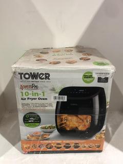 Lot 541  
            Chesterfield SR45 - Parcel Delivery Only 

                
TOWER 10-IN-1 AIR FRYER OVEN (LOCATION: J2)