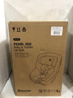 Lot 59  
            Chesterfield SR45 - Parcel Delivery Only 

                
MAXI-COSI PEARL 360 BABY & TODDLER CAR SEAT £200 (LOCATION: G10)