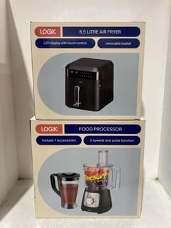 Lot 604  
            Chesterfield SR45 - Parcel Delivery Only 

                
LOGIK 6.5L AIR FRYER TO INCLUDE LOGIK FOOD PROCESSOR (LOCATION: J3)
