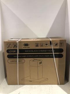 Lot 647  
            Chesterfield SR45 - Parcel Delivery Only 

                
LOGIK CHIMNEY HOOD L60CHDB21 (LOCATION: J5)