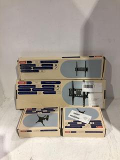 Lot 652  
            Chesterfield SR45 - Parcel Delivery Only 

                
7 X ASSORTED TV WALL MOUNTS TO INCLUDE ONE FOR ALL SOLID LINE OLED 32-65" UNIVERS...