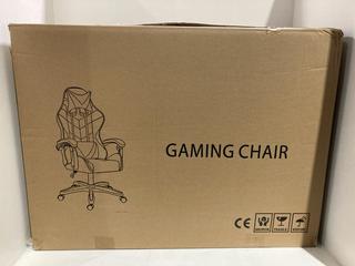 Lot 678  
            Chesterfield SR45 - Parcel Delivery Only 

                
GAMING CHAIR WITH 2 POINT MASSAGE MODEL NUMBER 208 (LOCATION: J6)