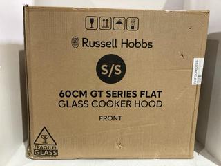 Lot 690  
            Chesterfield SR45 - Parcel Delivery Only 

                
RUSSELL HOBBS 60CM GT SERIES FLAT GLASS COOKER HOOD ORIGINAL RRP-£140 (LOCATION: J6)