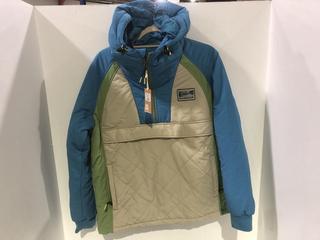 Lot 708  
            Chesterfield SR45 - Parcel Delivery Only 

                
PASSANGER 2.0 RECYCLED INSULATED 1/2 ZIP LARGE JACKET (LOCATION: J7)