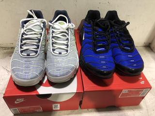 Lot 807  
            Chesterfield SR45 - Parcel Delivery Only 

                
NIKE AIR MAX PLUS UK SIZE 7 & NIKE AIR MAX PLUS UK SIZE 7 (LOCATION: I1)