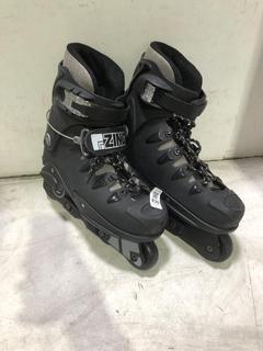Lot 830  
            Chesterfield SR45 - Parcel Delivery Only 

                
ZINC BLACK UK SIZE 6 ROLLER SKATES (LOCATION: I1)