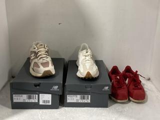 Lot 849  
            Chesterfield SR45 - Parcel Delivery Only 

                
3 X ASSORTED FOOTWEAR TO INCLUDE RED NIKE UK SIZE 6 TRAINERS (LOCATION: I2)