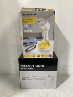 Lot 851  
            Chesterfield SR45 - Parcel Delivery Only 

                
SILVERCREST STEAM BRUSH & HANDHELD STEAM CLEANER MODEL JQ399 (LOCATION: I2)