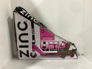 Lot 870  
            Chesterfield SR45 - Parcel Delivery Only 

                
ZINC STUNT 6 YEARS + STUNT SCOOTER DETOUR (LOCATION: I2)