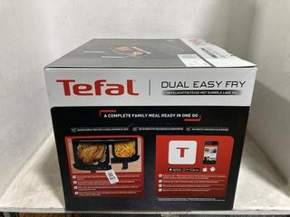 Lot 903  
            Chesterfield SR45 - Parcel Delivery Only 

                
TEFAL DUAL EASY FRY AIR FRYER ORIGINAL RRP-£100 (LOCATION: I4)
