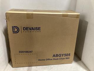 Lot 907  
            Chesterfield SR45 - Parcel Delivery Only 

                
DEVAISE ABY505 OFFICE CHAIR (LOCATION: I4)