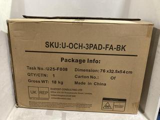 Lot 908  
            Chesterfield SR45 - Parcel Delivery Only 

                
ELFORDSON OFFICE CHAIR (LOCATION: I4)