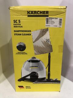 Lot 918  
            Chesterfield SR45 - Parcel Delivery Only 

                
KARCHER SC 5 STEAM CLEANER ORIGINAL RRP-£430 (LOCATION: I4)