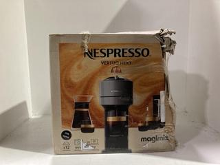Lot 928  
            Chesterfield SR45 - Parcel Delivery Only 

                
NESPRESS VERTUO NEXT COFFEE MACHINE (LOCATION: I5)
