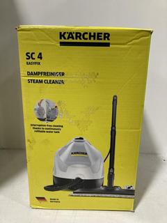 Lot 935  
            Chesterfield SR45 - Parcel Delivery Only 

                
KARCHER SC 4 STEAM CLEANER ORIGINAL RRP-£225 (LOCATION: I5)