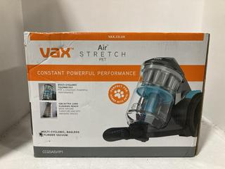 Lot 939  
            Chesterfield SR45 - Parcel Delivery Only 

                
VAX AIR STRETCH PET VACUUM CLEANER (LOCATION: I5)