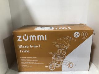 Lot 968  
            Chesterfield SR45 - Parcel Delivery Only 

                
ZUMMI BLAZE 6-IN-1 TRIKE (LOCATION: I7)