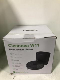 Lot 973  
            Chesterfield SR45 - Parcel Delivery Only 

                
CLEANOVA W11 ROBOT VACUUM CLEANER ORIGINAL RRP-£145 (LOCATION: I7)