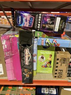 Lot 991  
            Chesterfield SR45 - Parcel Delivery Only 

                
8 X ASSORTED CHILDRENS TOYS TO INCLUDE JURASSIC WORLD POWER DEVOUR TYRANNOSAUROUS...