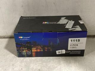 Lot 1053  
            Chesterfield SR44 - Parcel Delivery Only 

                
GPC IMAGE 2 PCS CARTRIDGE SET - MODEL NO. 11S (LOCATION: I2)