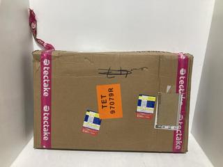 Lot 1121  
            Chesterfield SR44 - Parcel Delivery Only 

                
TECTAKE HYPER BACK EXTENSION BENCH LOAD CAPACITY 150KG (LOCATION: I4)